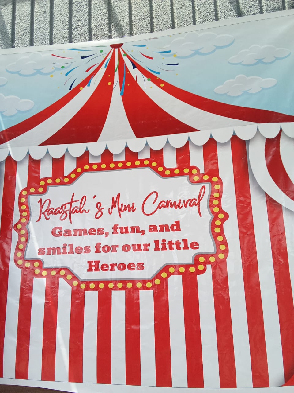 Mini Carnival 2026 carnival tent